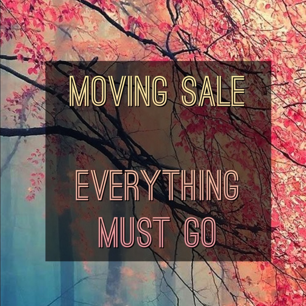 Moving Sale!